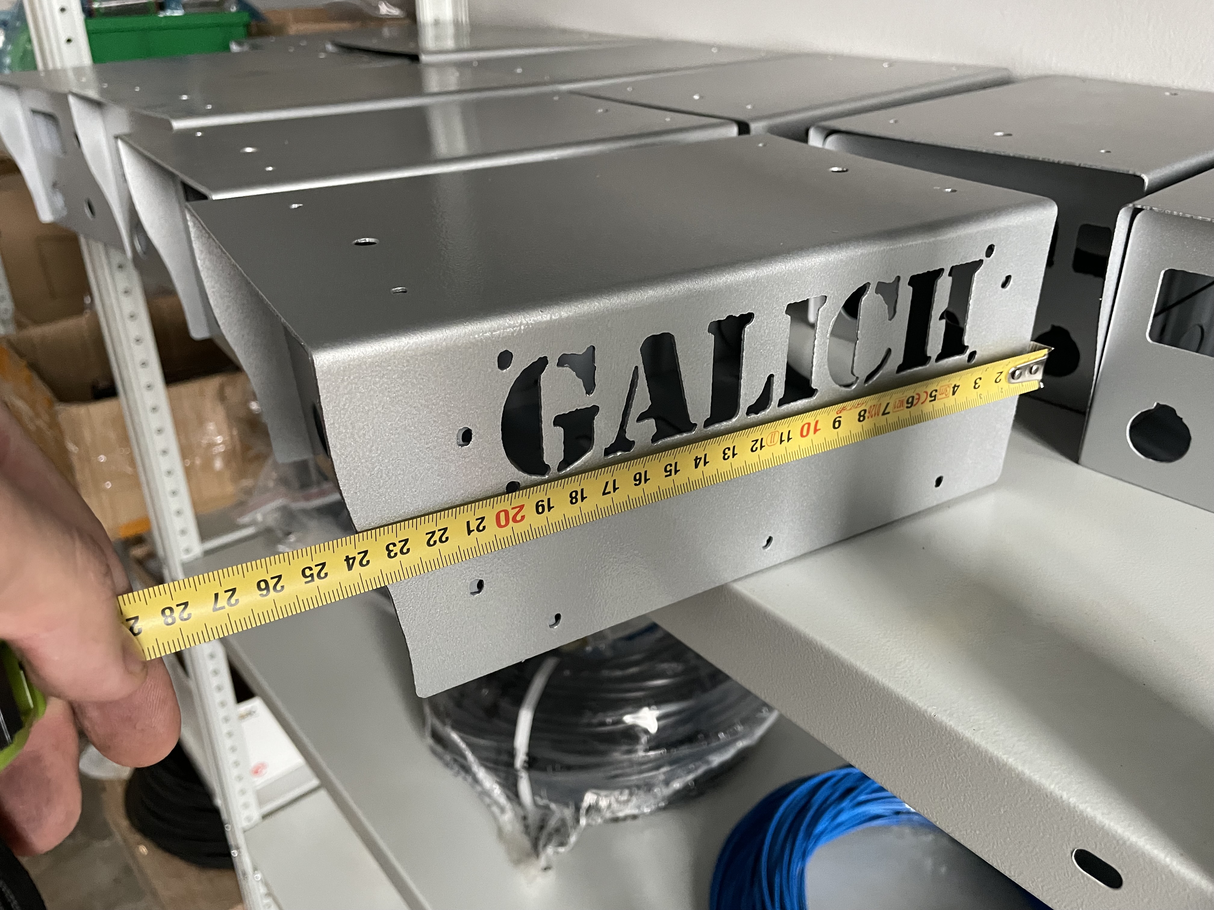 Пример детали после резки на станке плазменной резки Galich