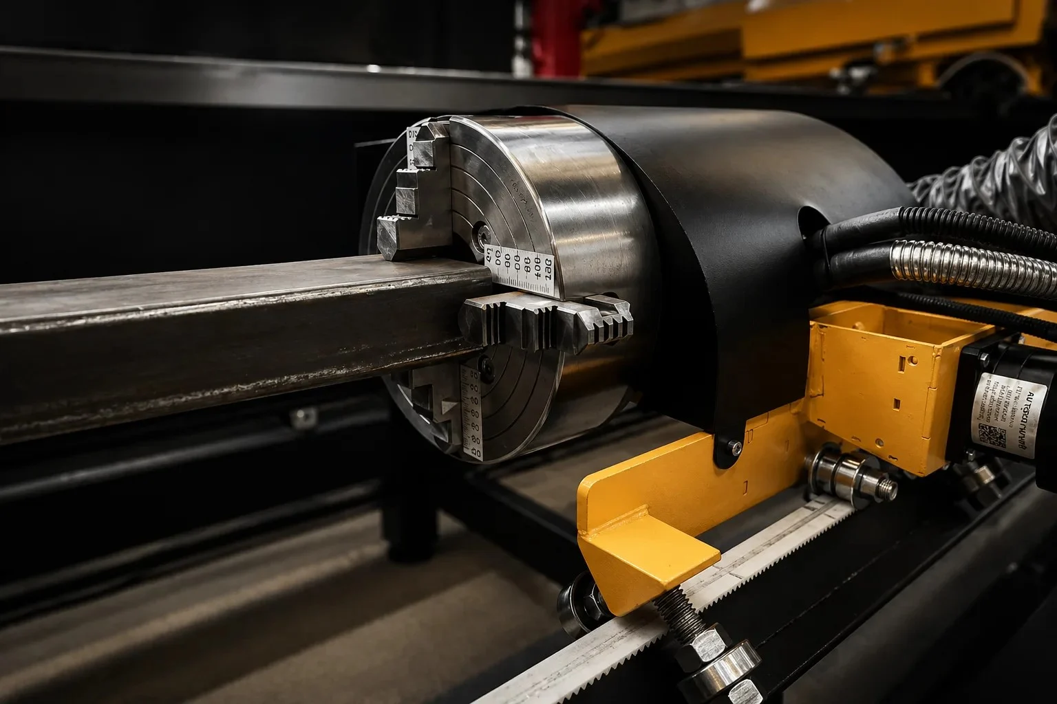 Станок плазменной резки труб с ЧПУ Galich PROFTUBE 200×200×6000 — внешний вид