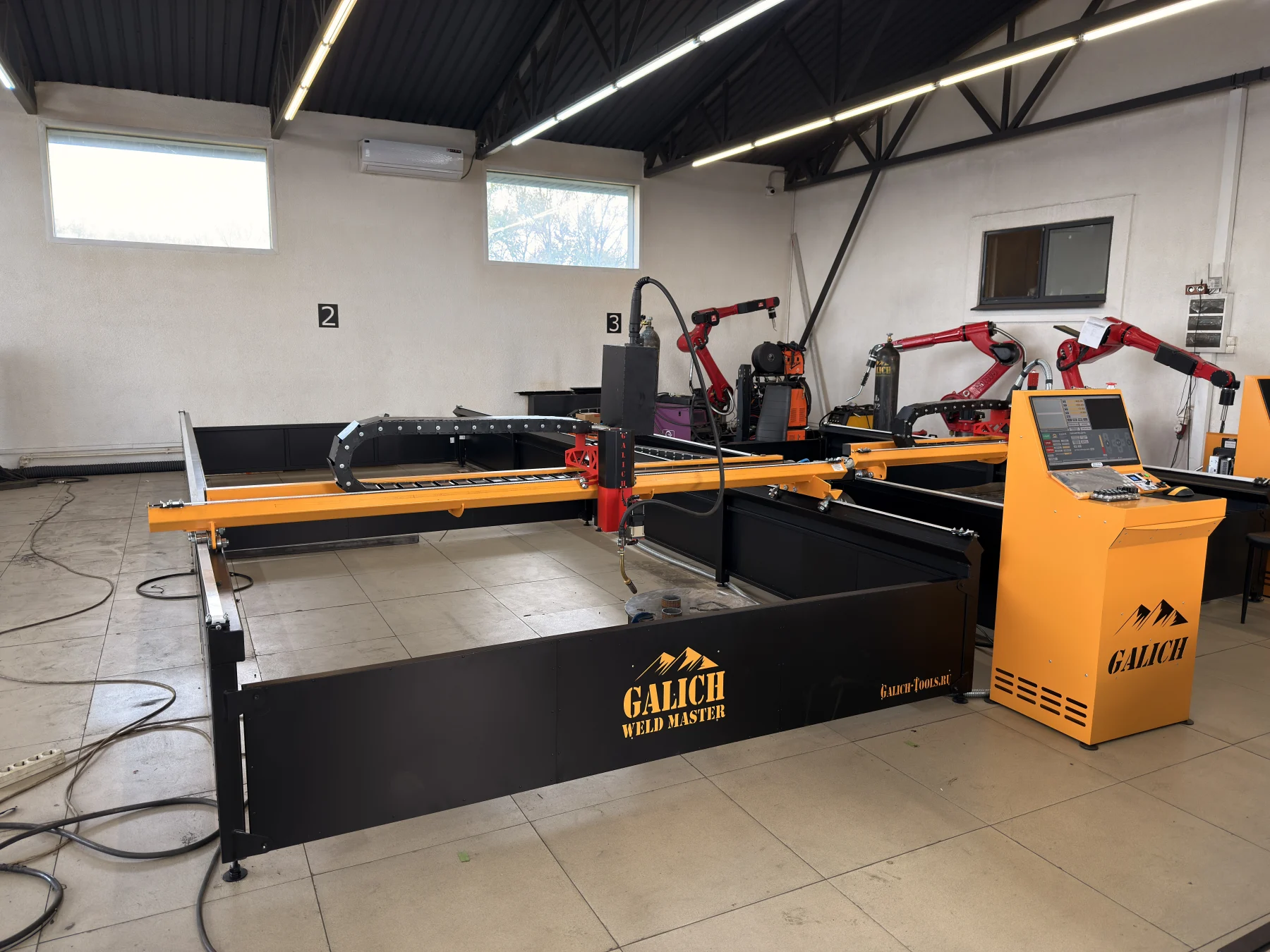 Станок автоматизированной сварки ЧПУ Galich Weld Master 2000×6000 — комплектация