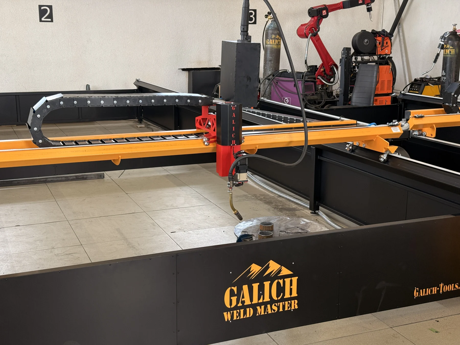 Станок автоматизированной сварки ЧПУ Galich Weld Master 2000×6000 — конструкция