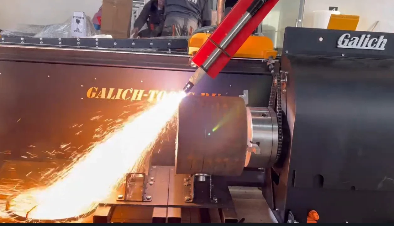 Станок плазменной резки и сварки труб Galich TUBE-CUT-WELD — конструкция