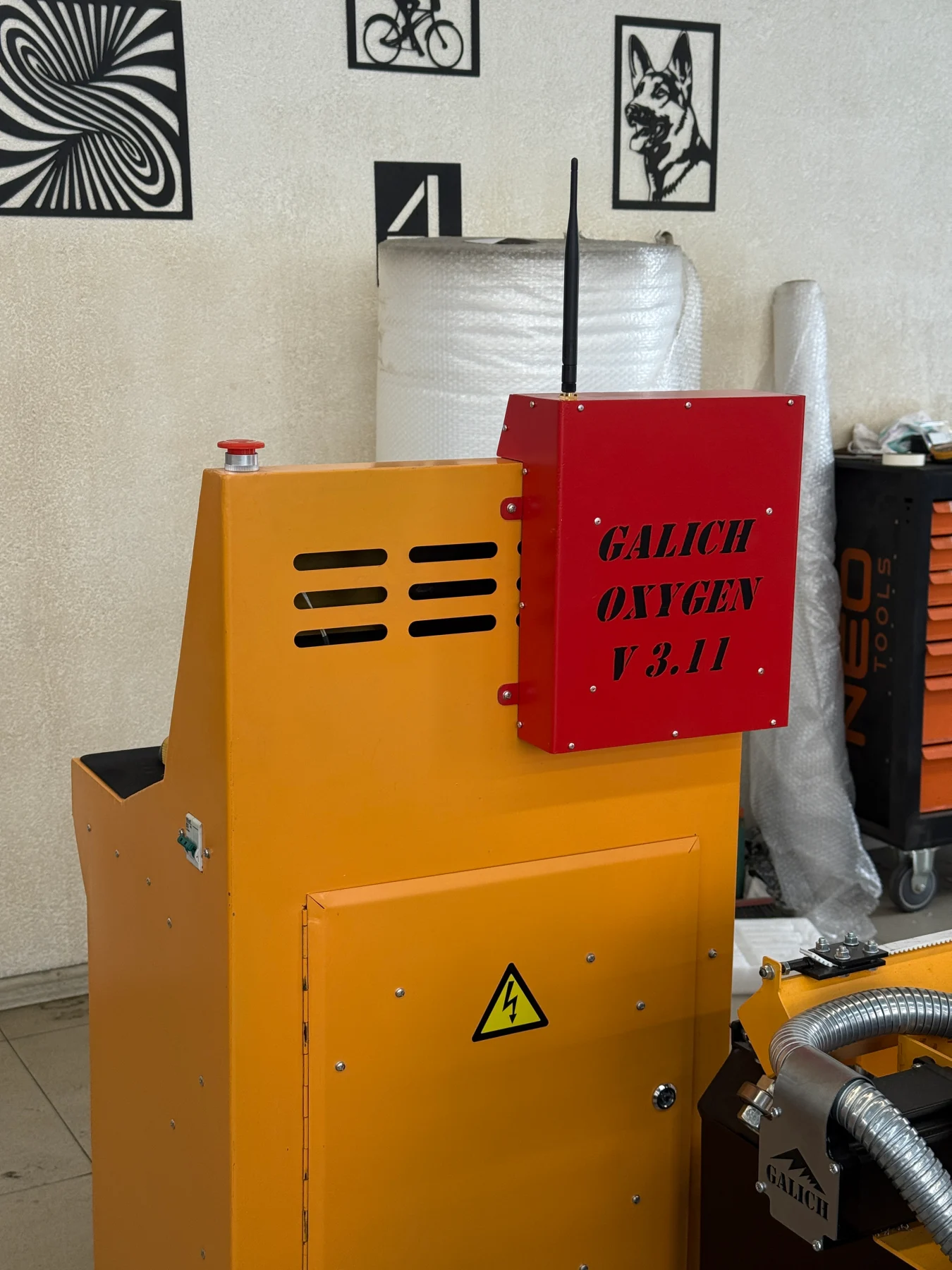 Станок плазменной и газовой резки с ЧПУ Galich 1500×3000 — вид спереди